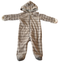Boys 6 Month Thick Footed Pajamas with Zipper