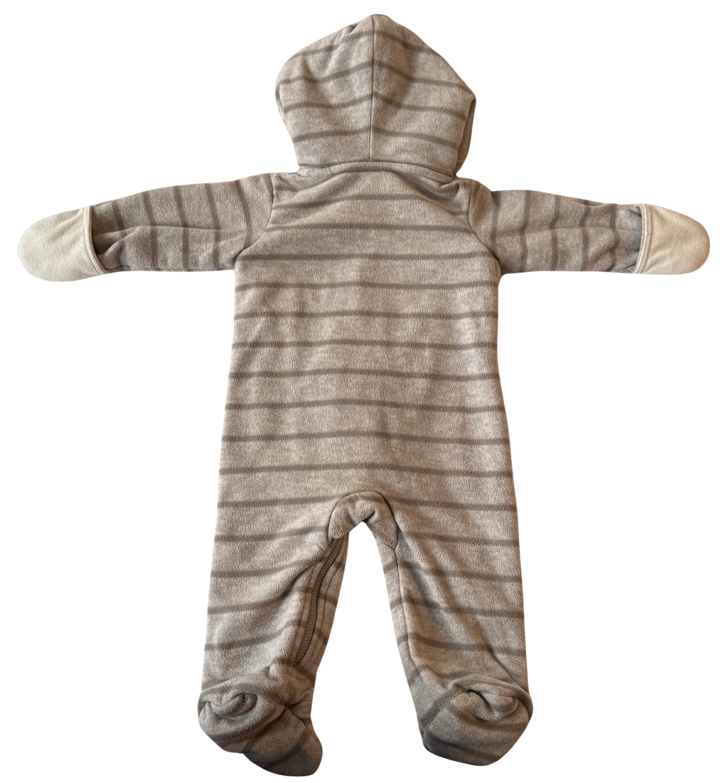 Boys 6 Month Thick Footed Pajamas with Zipper
