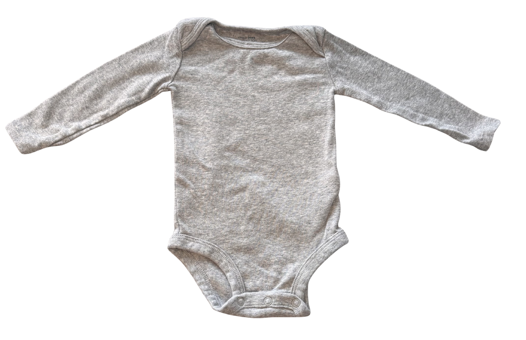 Boys 6-9 Month Long Sleeve Onesie