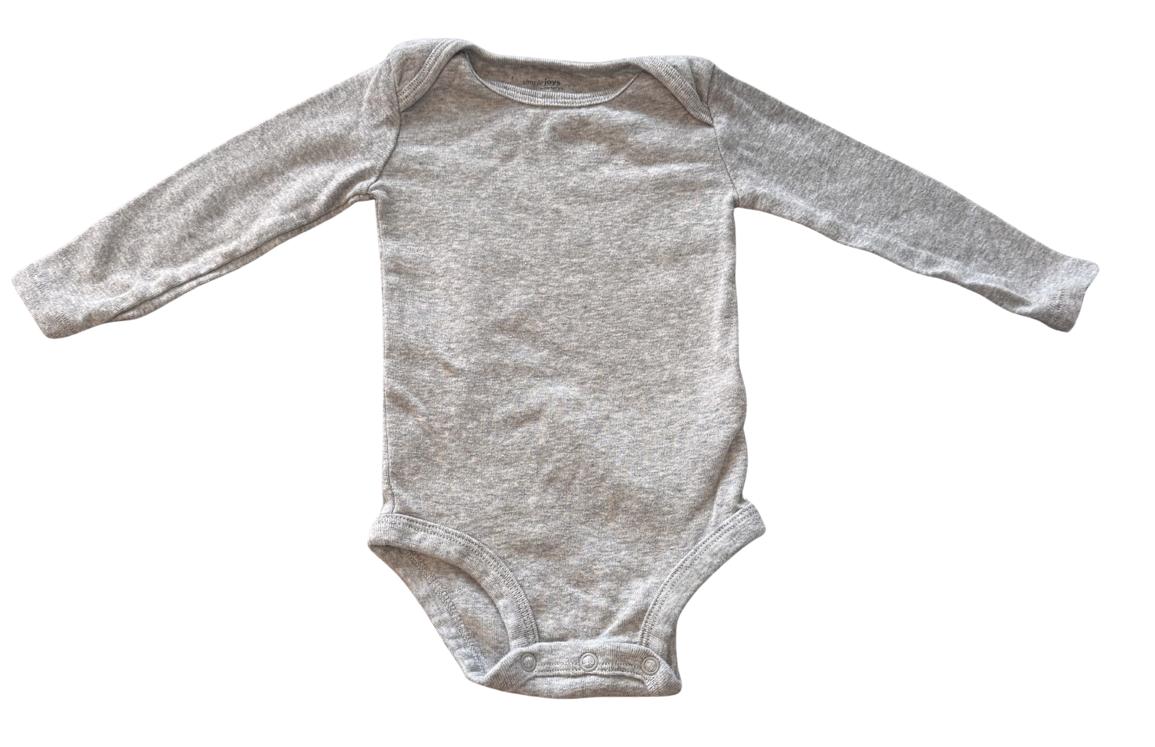 Boys 6-9 Month Long Sleeve Onesie