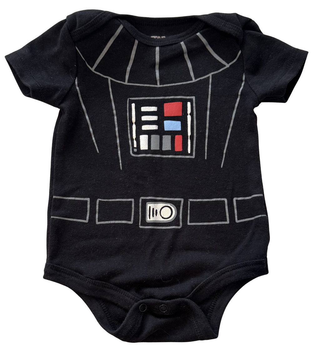 Boys 6-9 Month Short Sleeve Star Wars Onesie