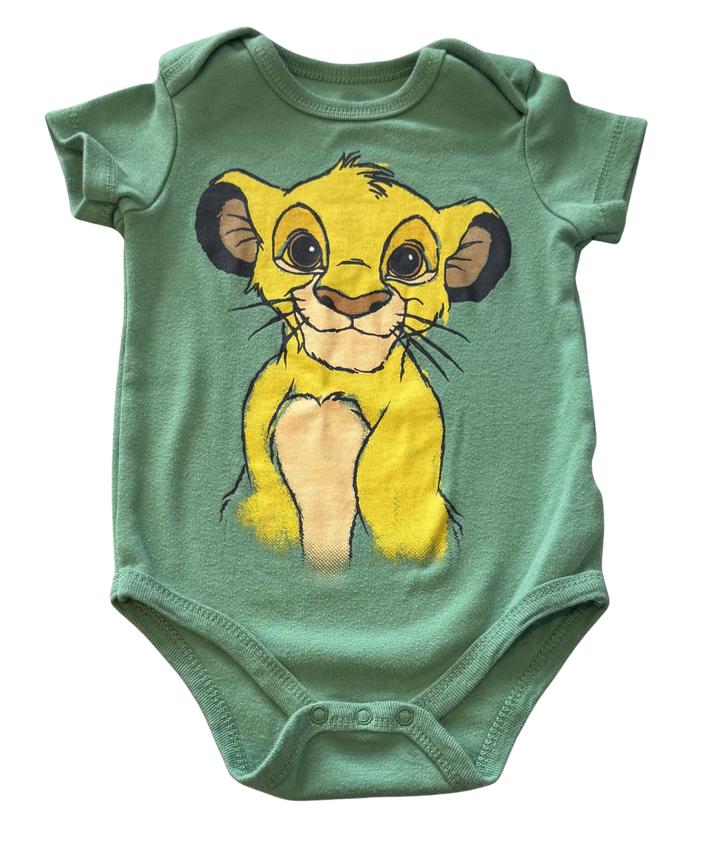 Boys 6-9 Month Lion King Short Sleeve Onesie