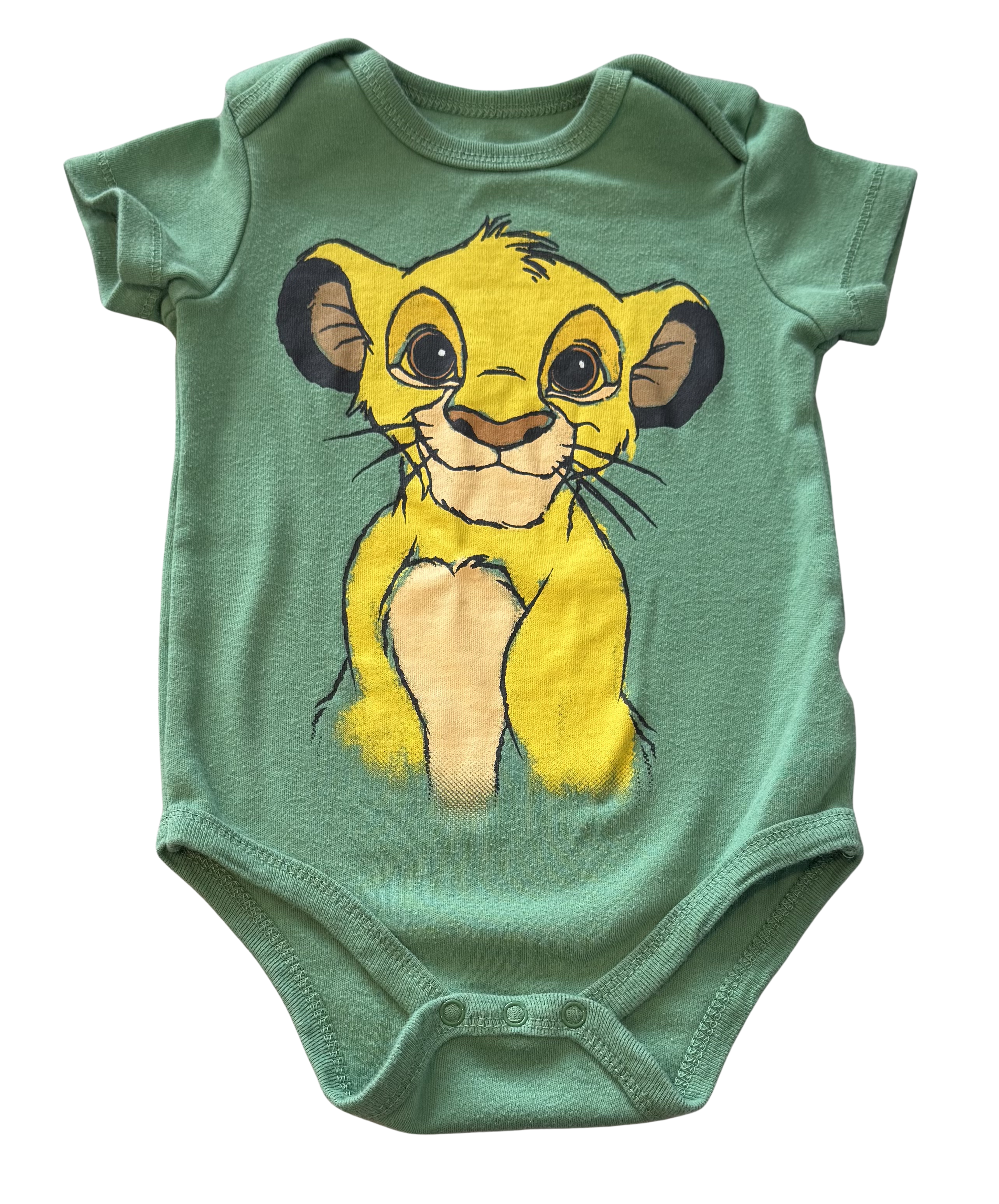 Boys 6-9 Month Lion King Short Sleeve Onesie