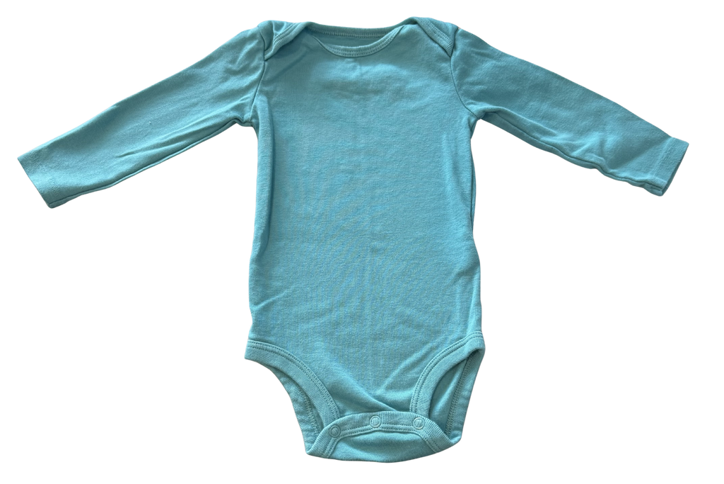 Boys 6-9 Month Long Sleeve Onesie