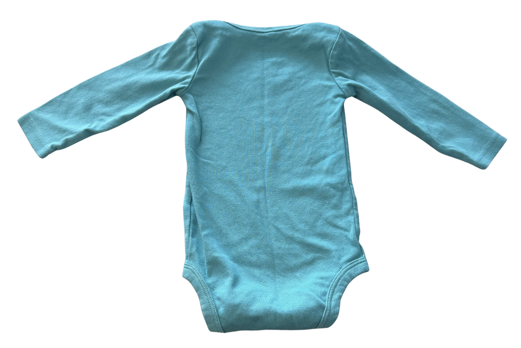Boys 6-9 Month Long Sleeve Onesie