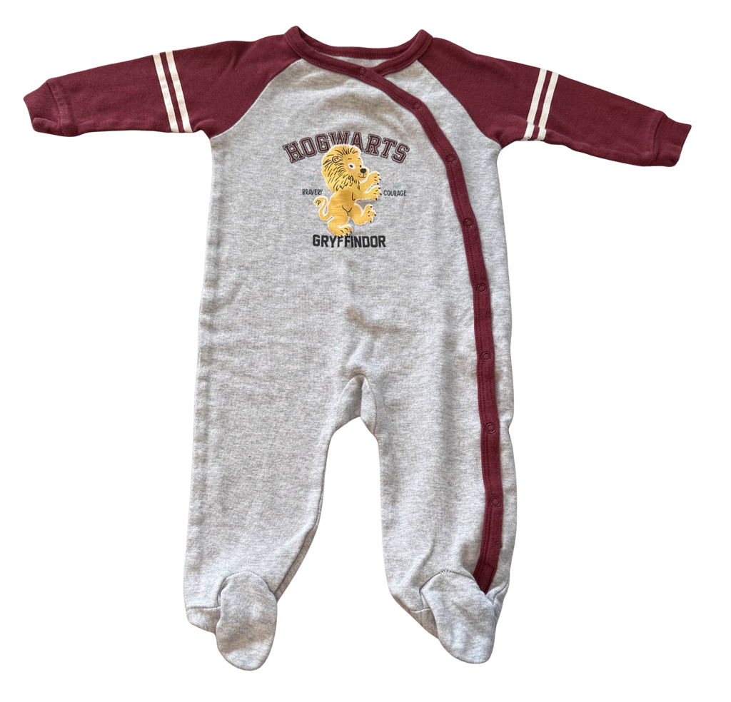 Boys 6-9 Month Harry Potter Footed Pajamas