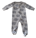 Boys 6-9 Month Footed Pajamas with Zipper
