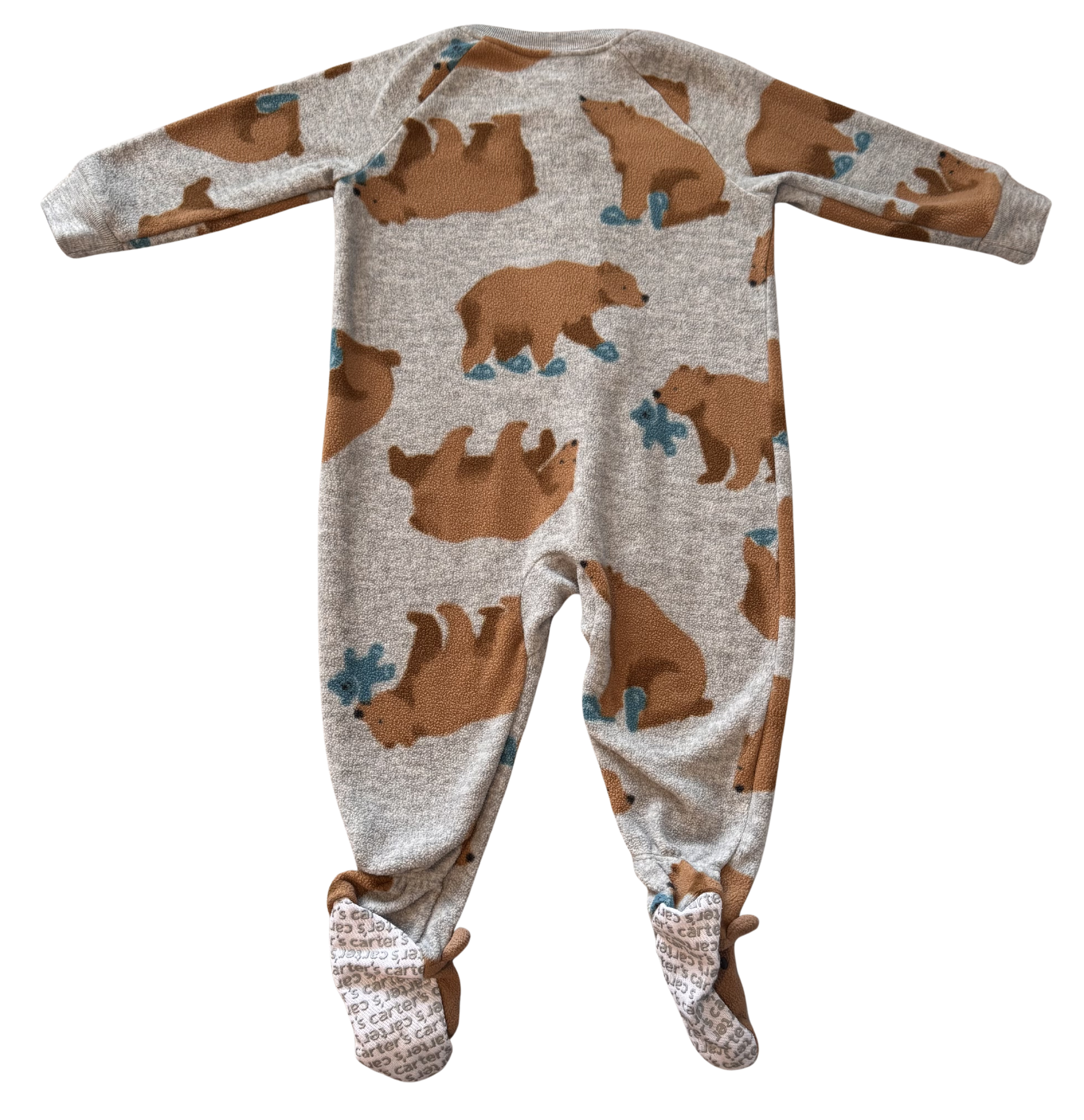 Boys 6-9 Month Footed Pajamas with Zipper