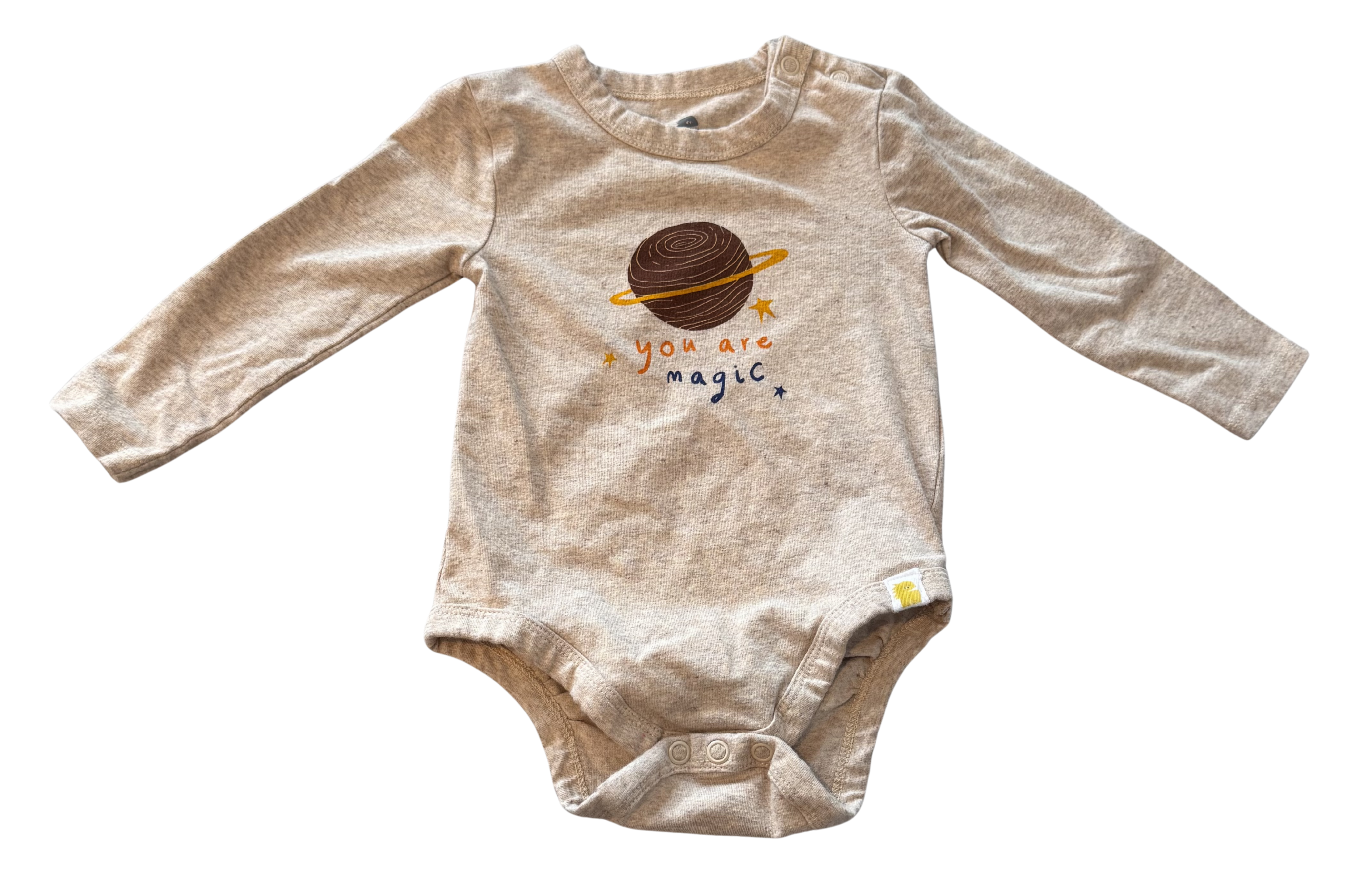 Boys 6-9 Month Long Sleeve Onesie