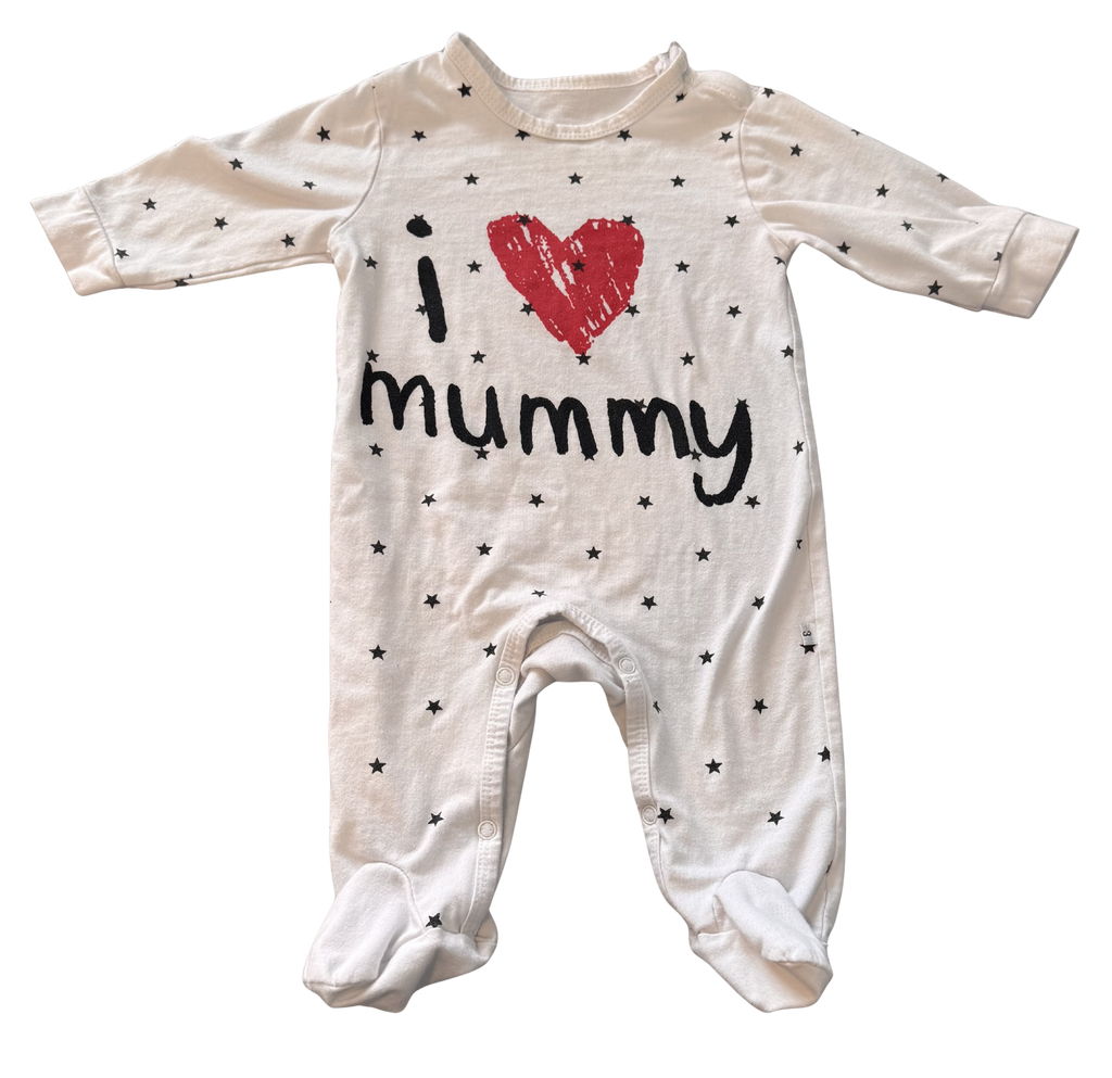 Boys 6-12 Month Footed Pajamas