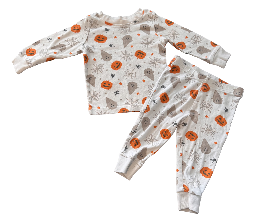 Boys 6-12 Month 2-Piece Halloween Pajama Set