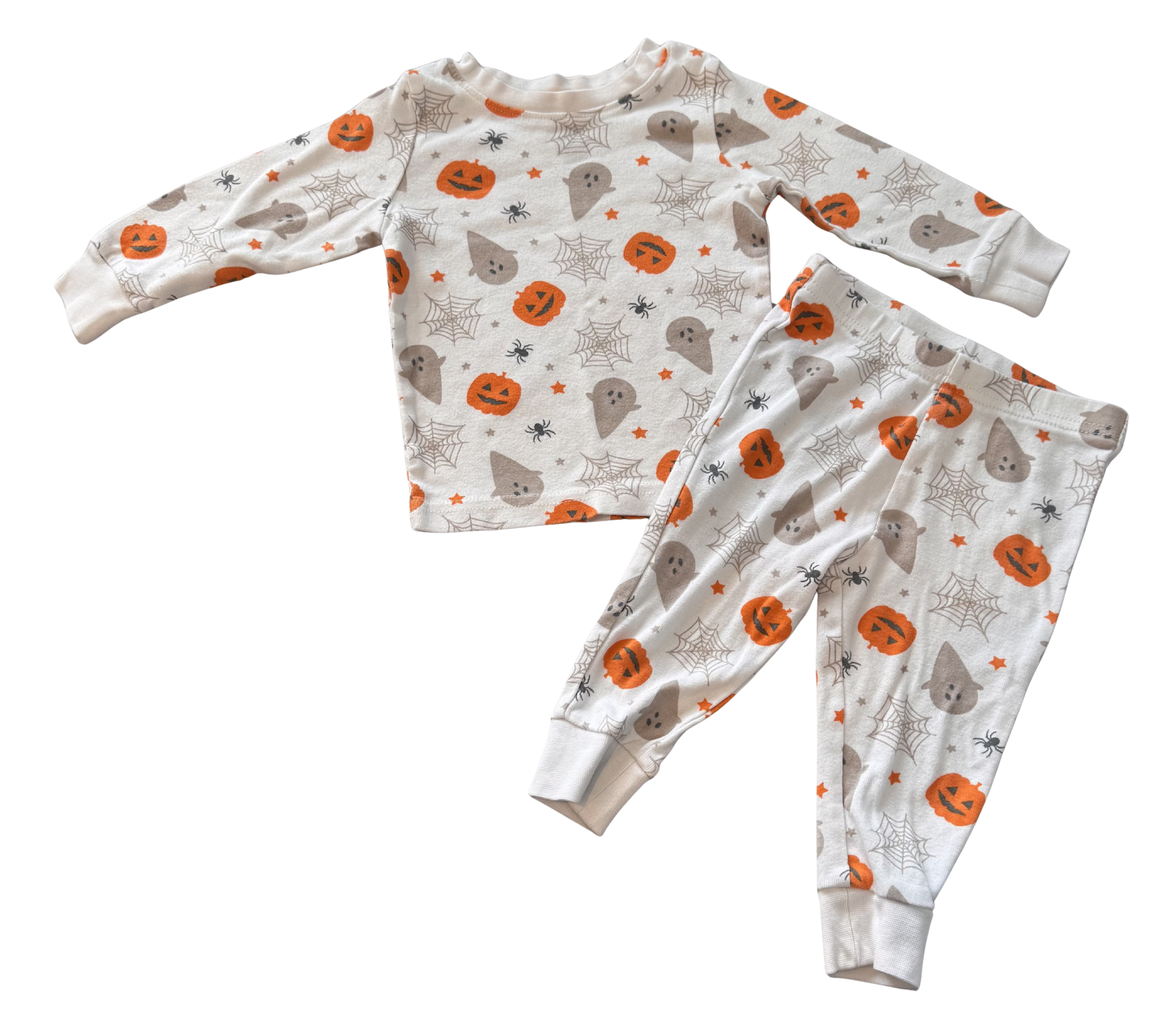 Boys 6-12 Month 2-Piece Halloween Pajama Set