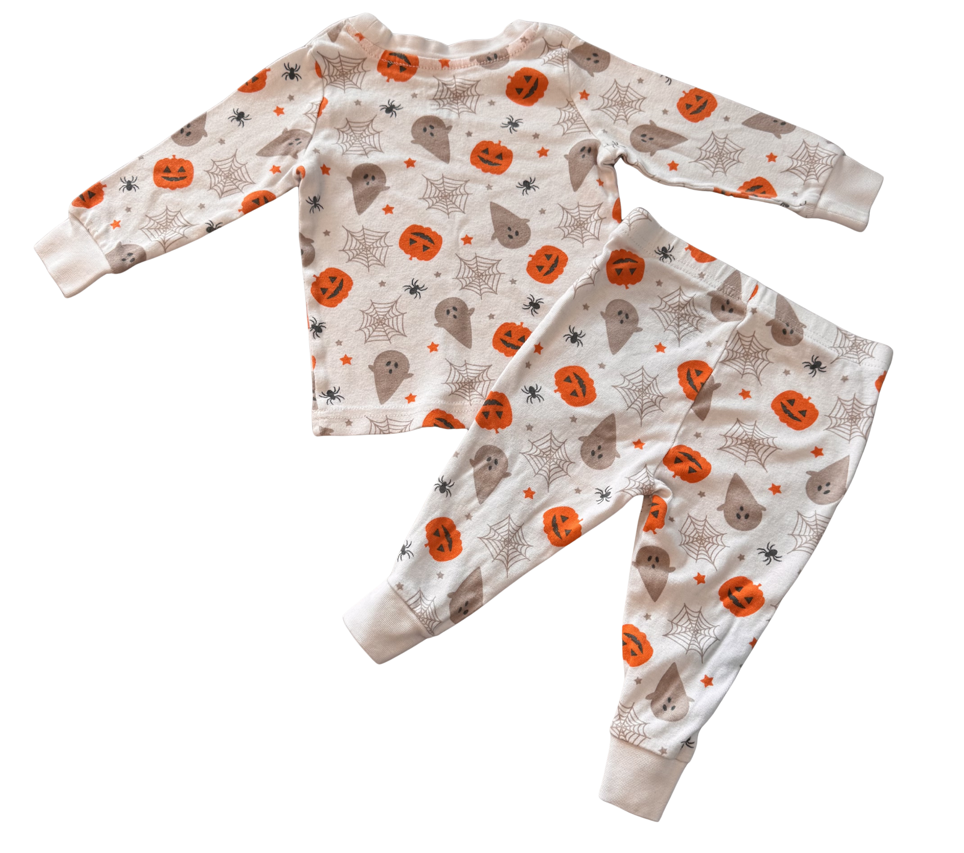 Boys 6-12 Month 2-Piece Halloween Pajama Set
