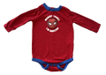 Boys 6-12 Month Long Sleeve Spiderman Onesie