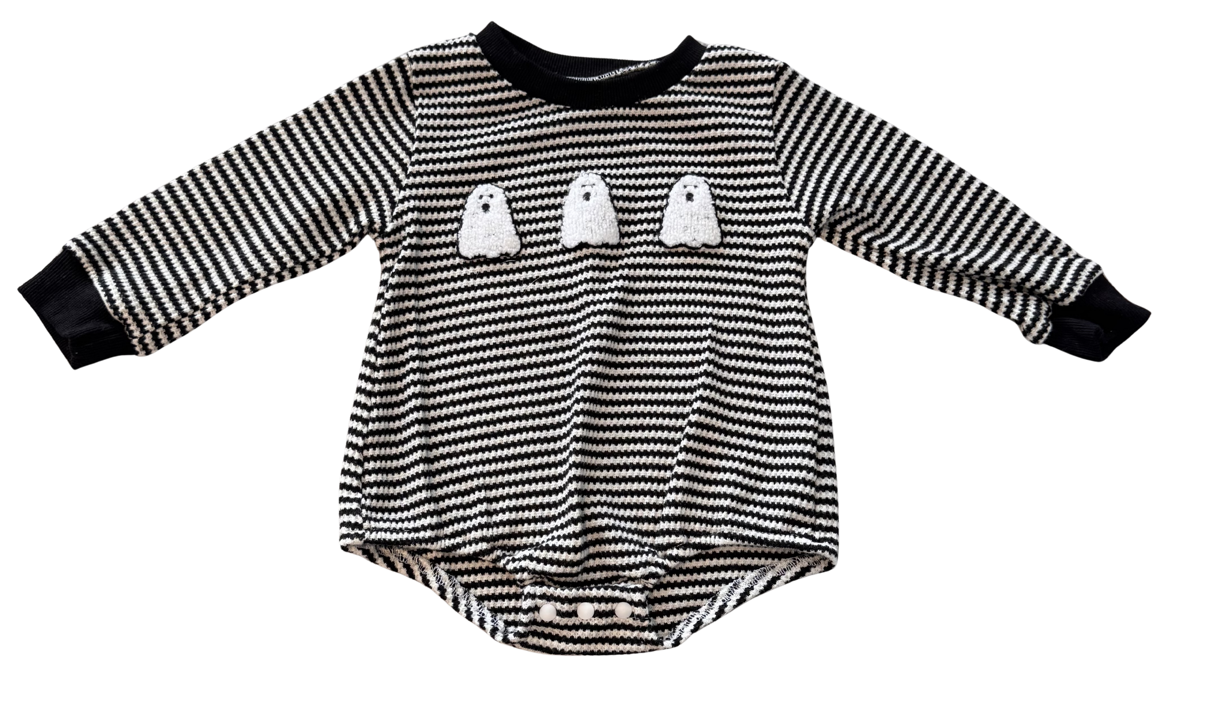 Boys 6-12 Month Halloween Long Sleeve Onesie