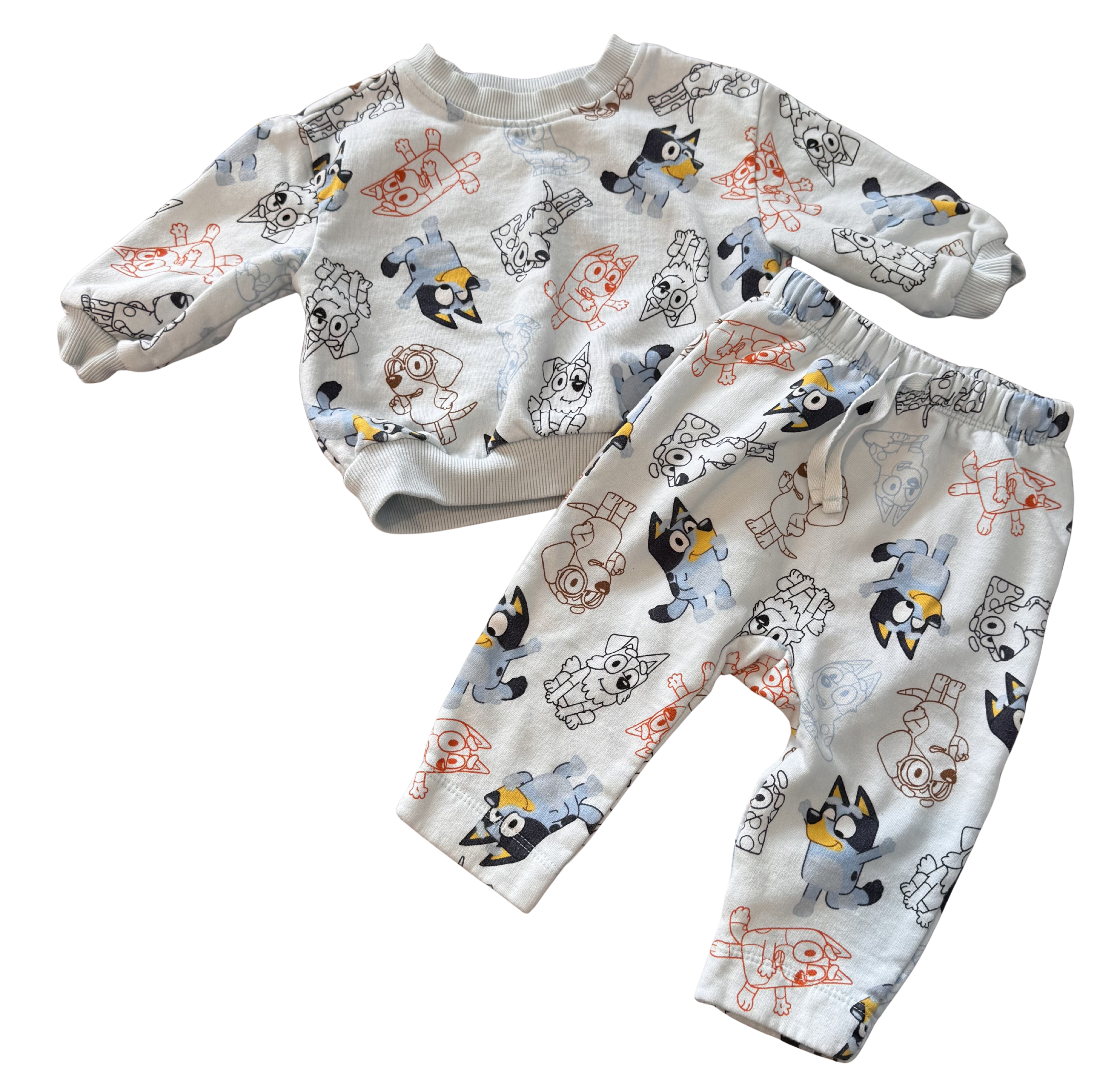 Boys 6-12 Month Bluey 2-Piece Sweat Suit