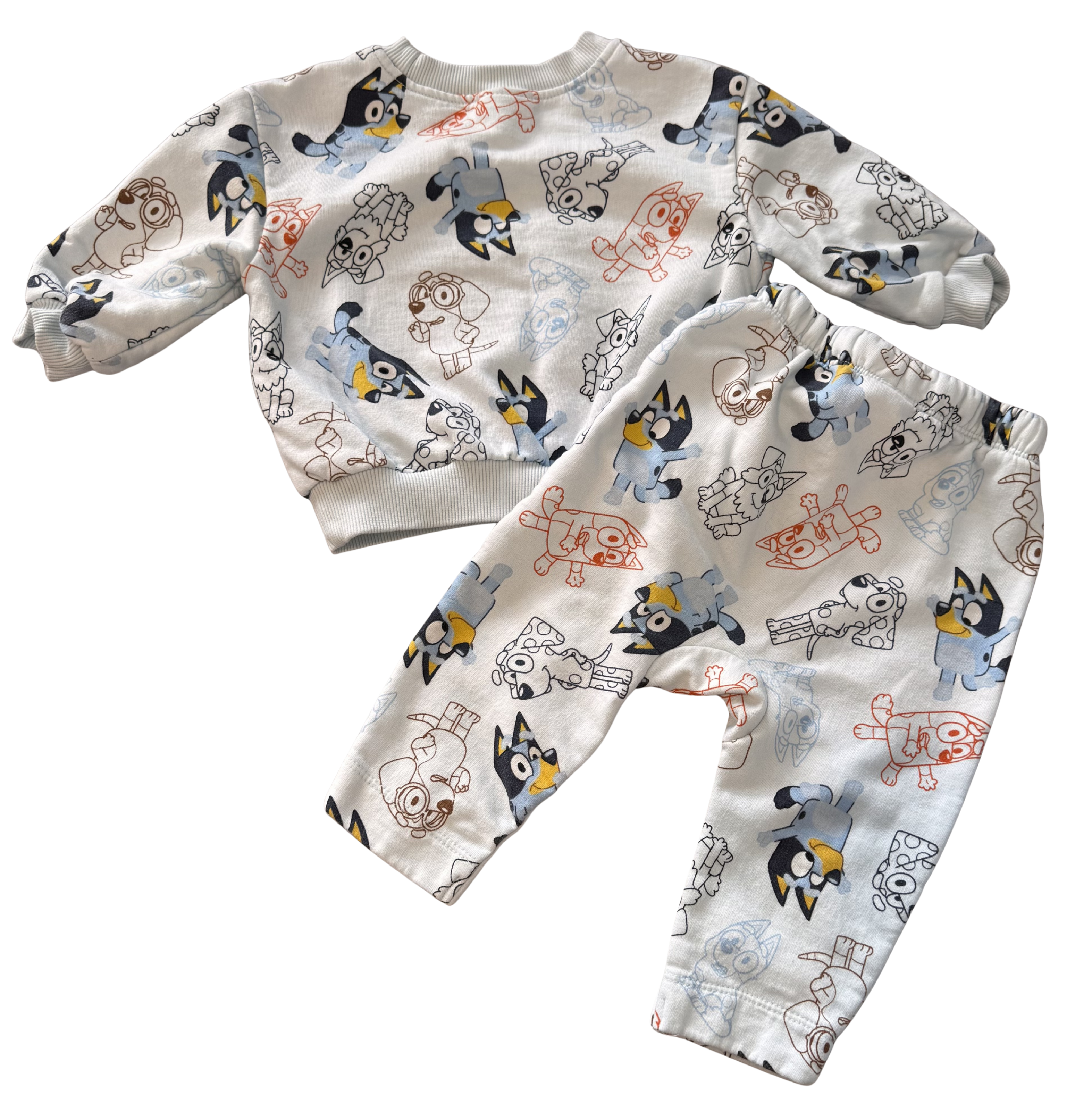 Boys 6-12 Month Bluey 2-Piece Sweat Suit