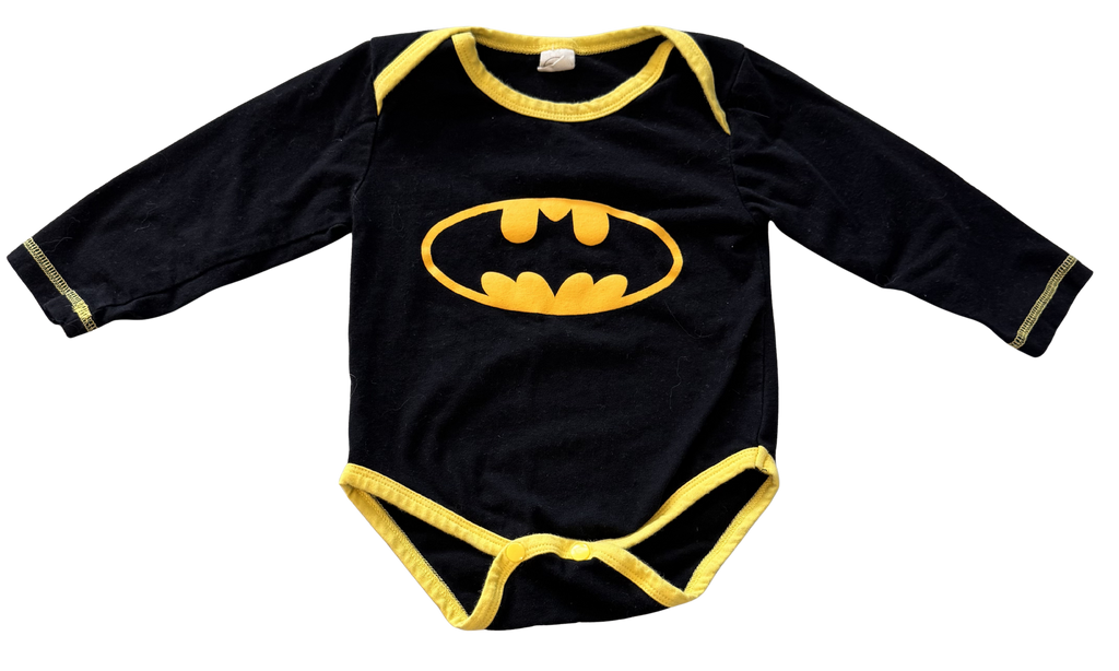 Boys 6-12 Month Batman Long Sleeve Onesie