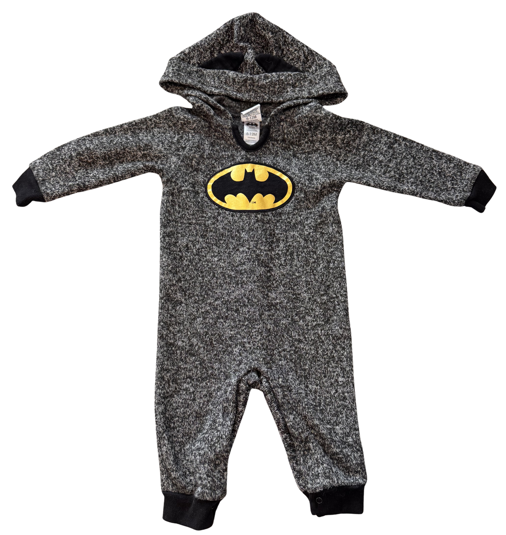 Boys 6-12 Month Batman Pajamas with Hood
