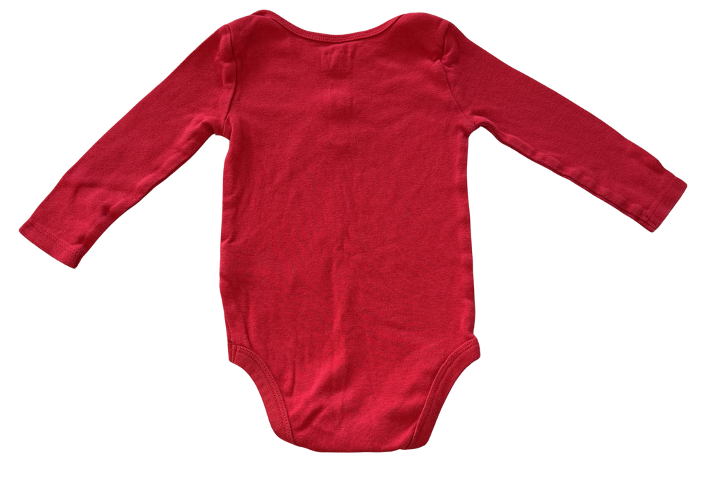 Boys 6-12 Month Long Sleeve Onesie