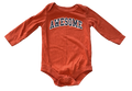Boys 6-12 Month Long Sleeve Onesie