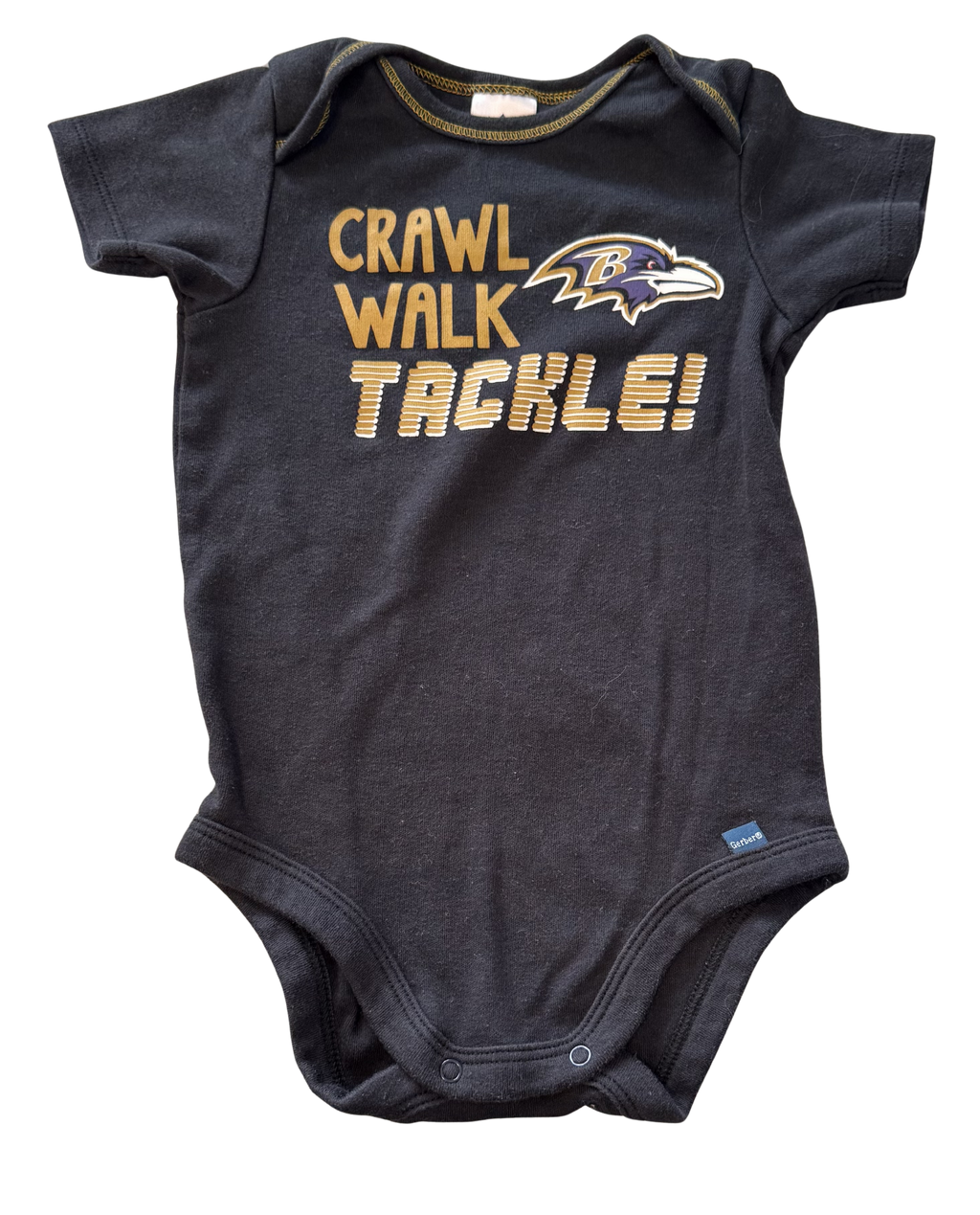 Boys 6-12 Month NFL Short Sleeve Onesie