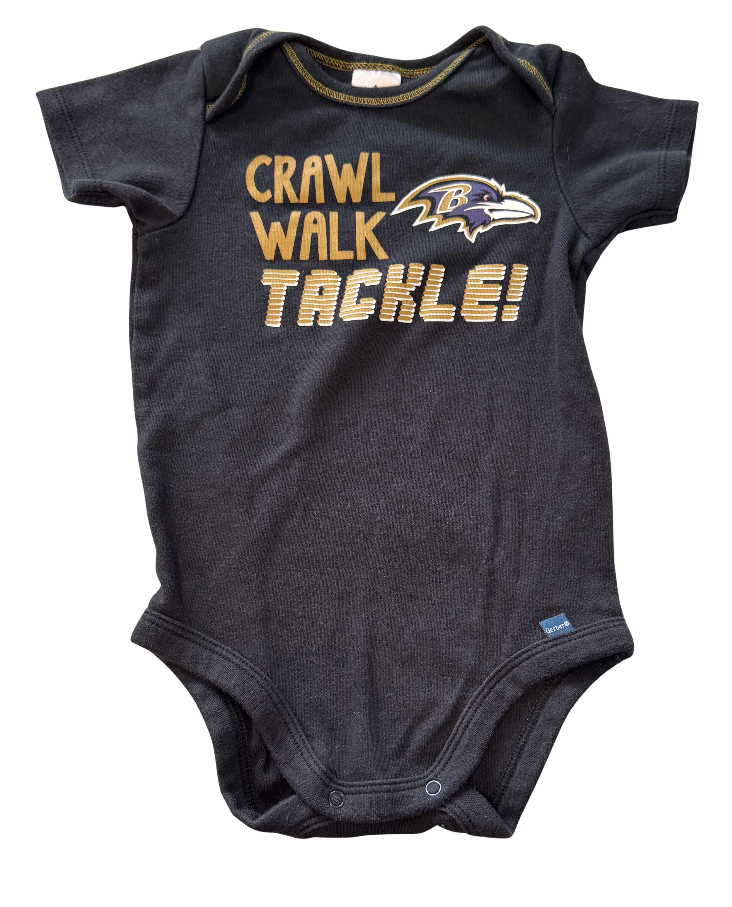 Boys 6-12 Month NFL Short Sleeve Onesie