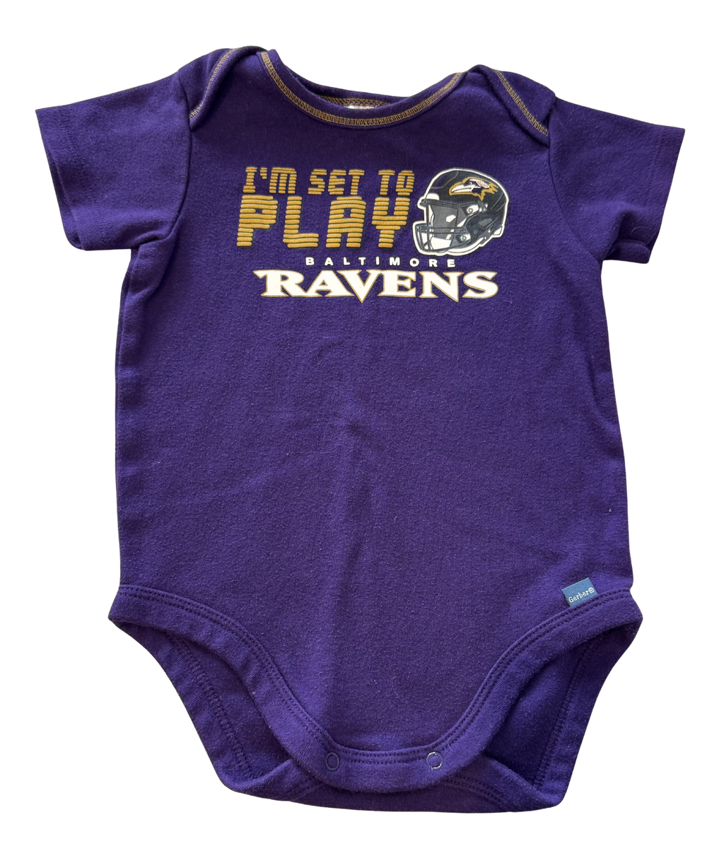 Boys 6-12 Month Short Sleeve Onesie
