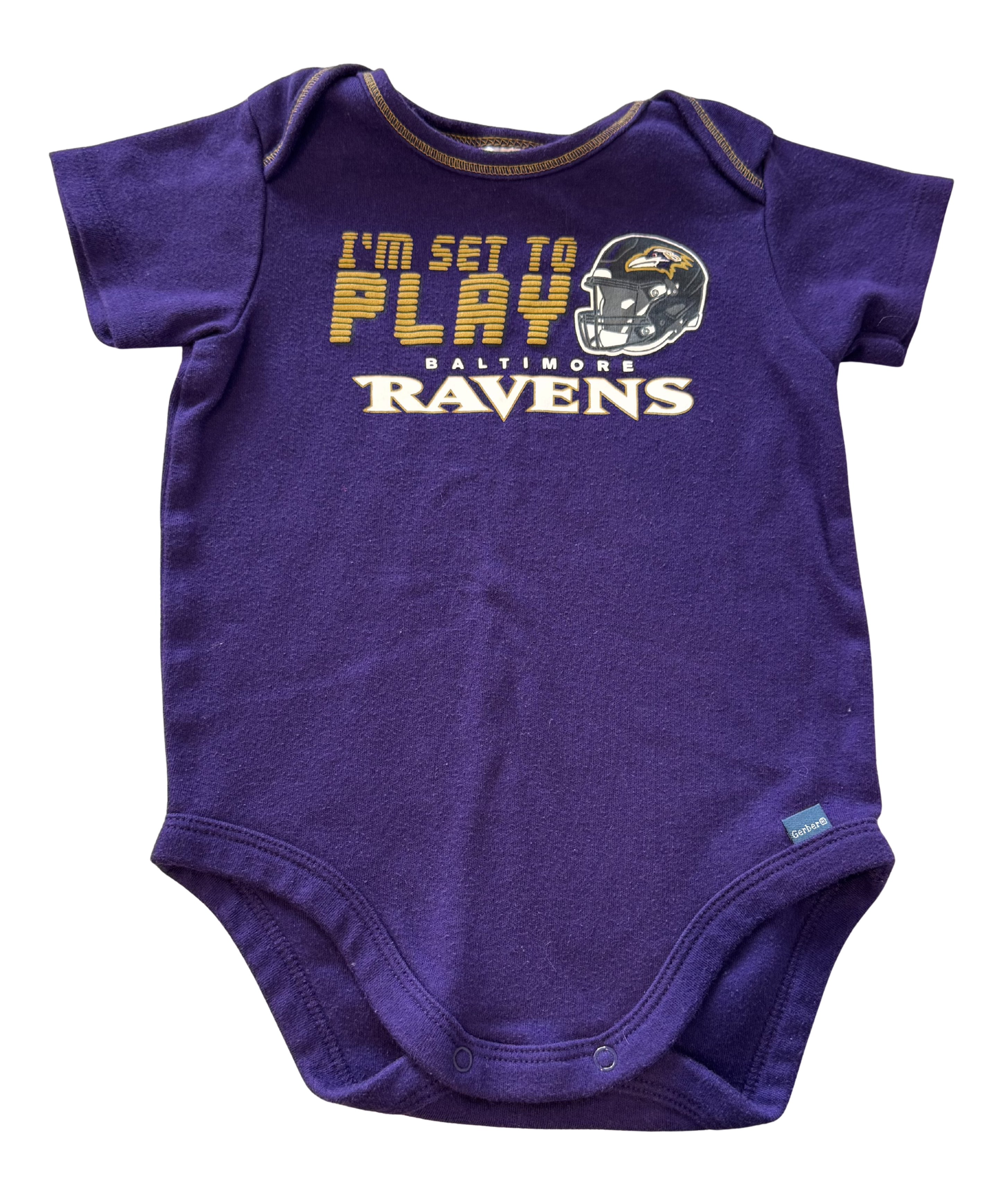 Boys 6-12 Month Short Sleeve Onesie