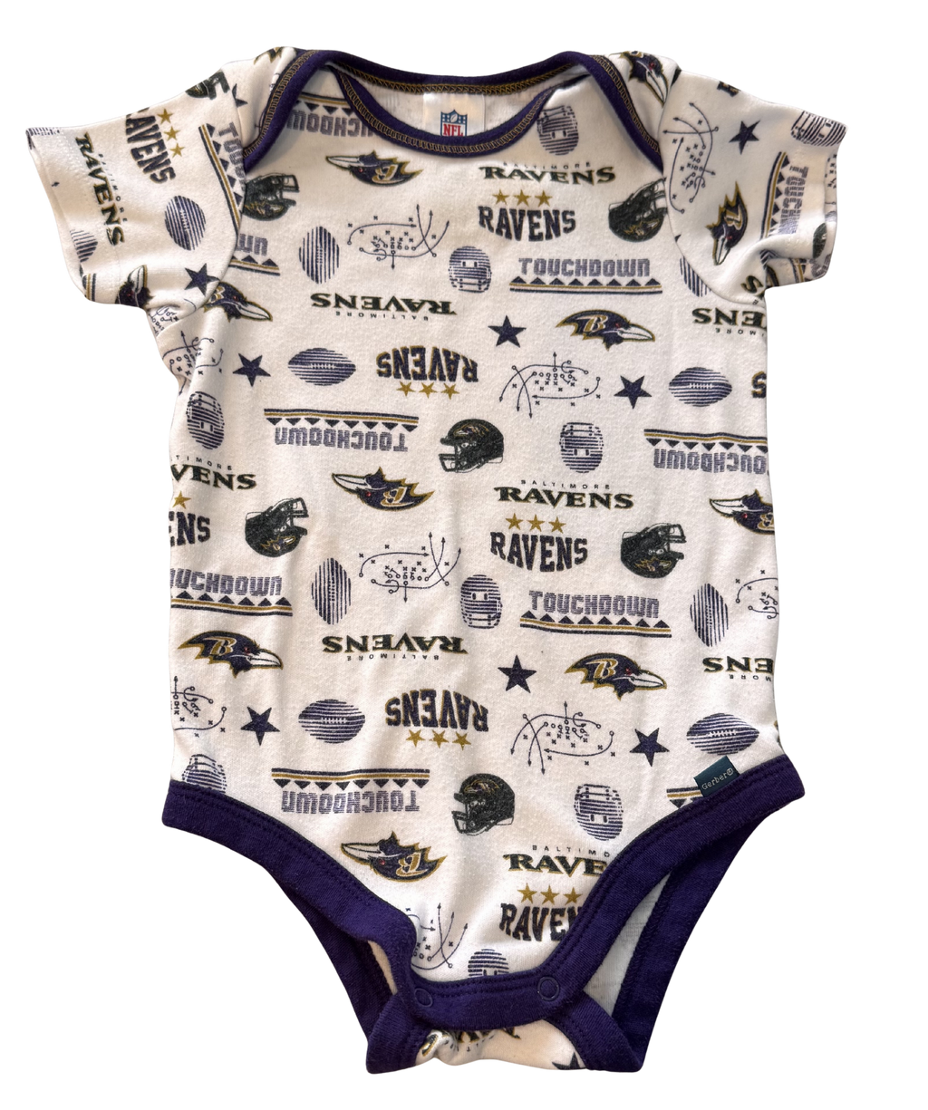 Boys 6-12 Month Short Sleeve Onesie