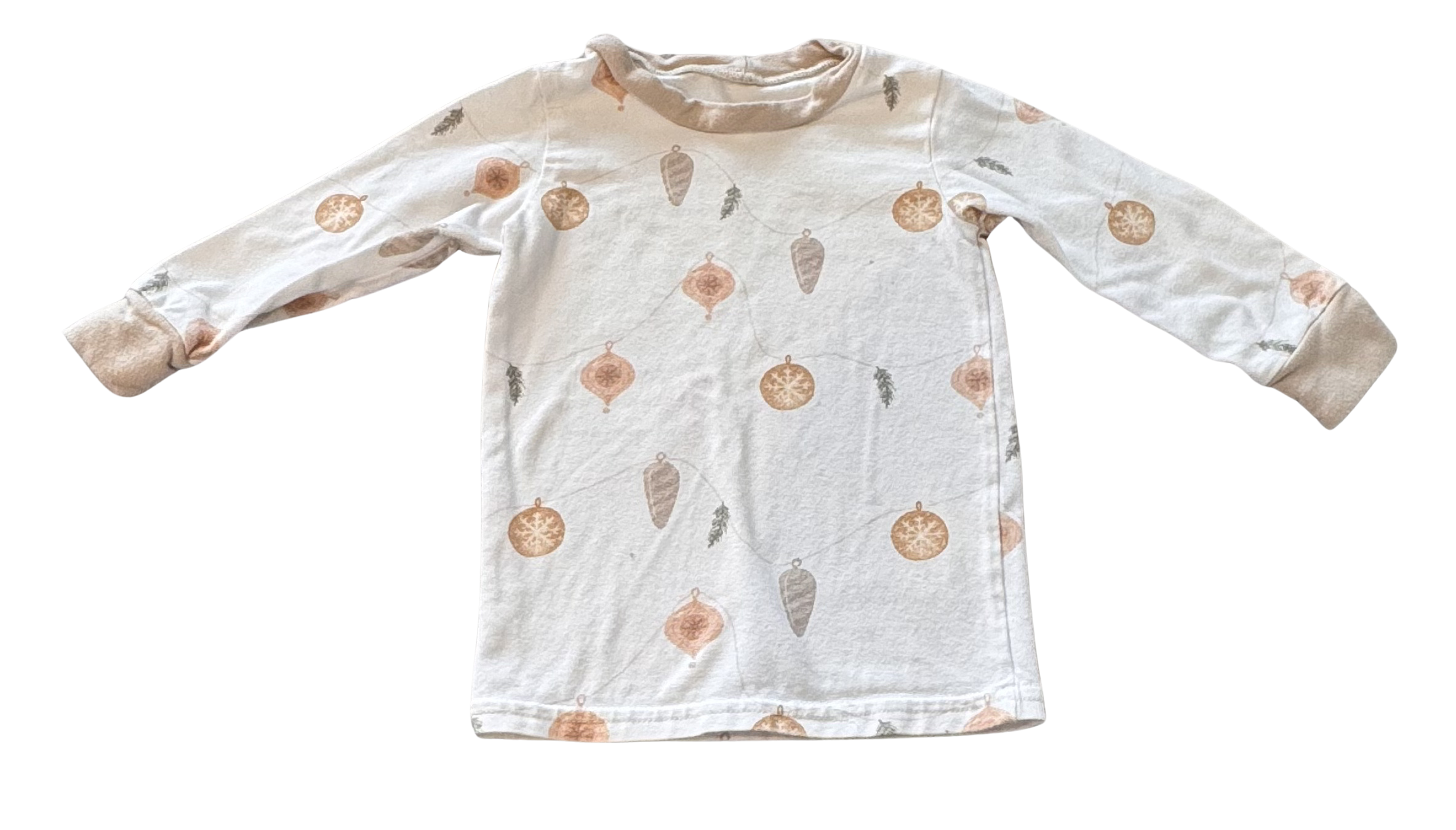 Boys 6-12 Month Long Sleeve Christmas Shirt