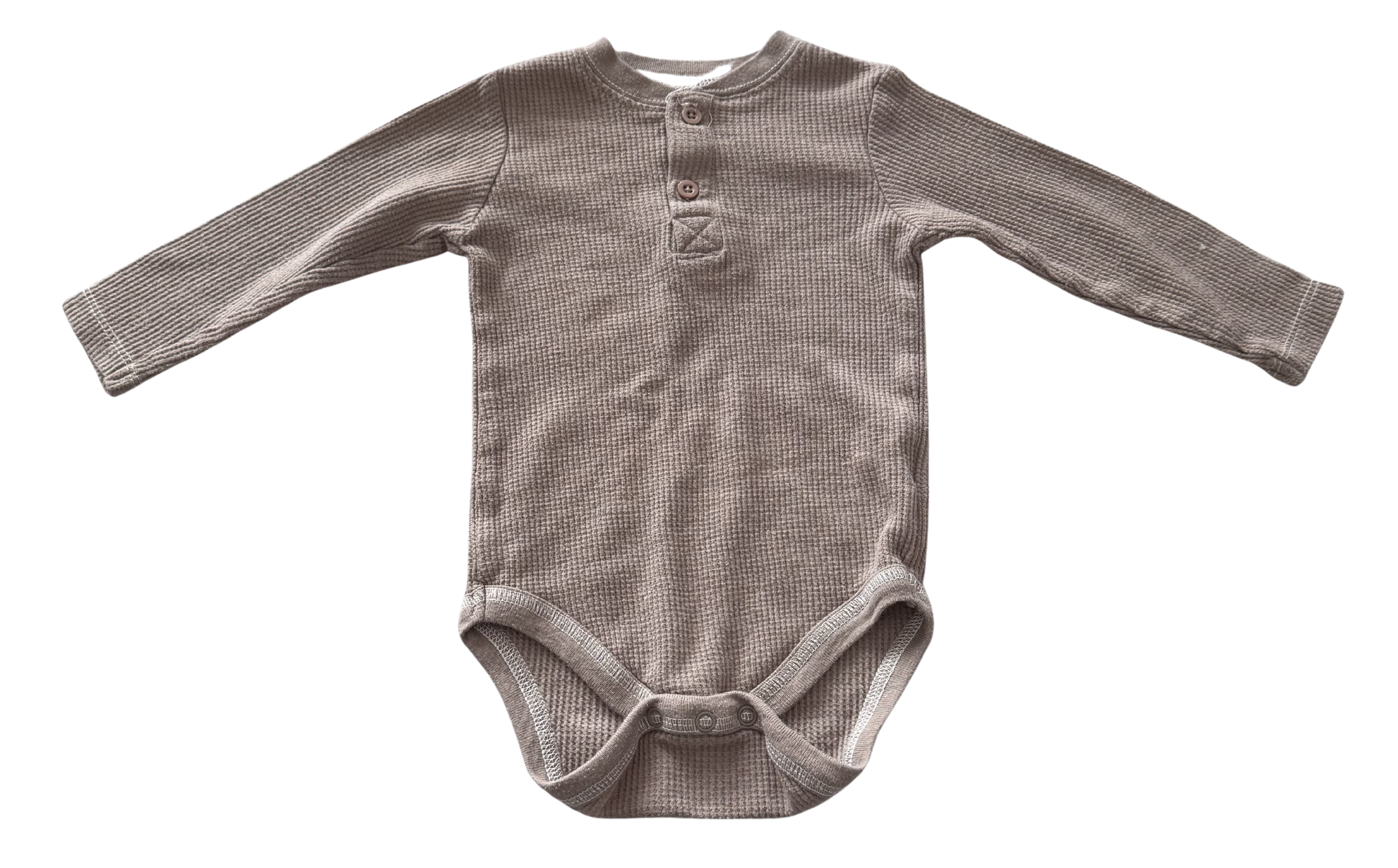 Boys 6-9 Month Long Sleeve Onesie