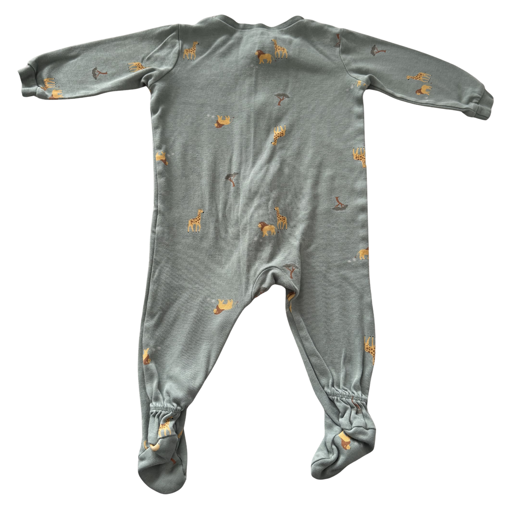 Boys 9 Month Footed Pajamas with Zipper