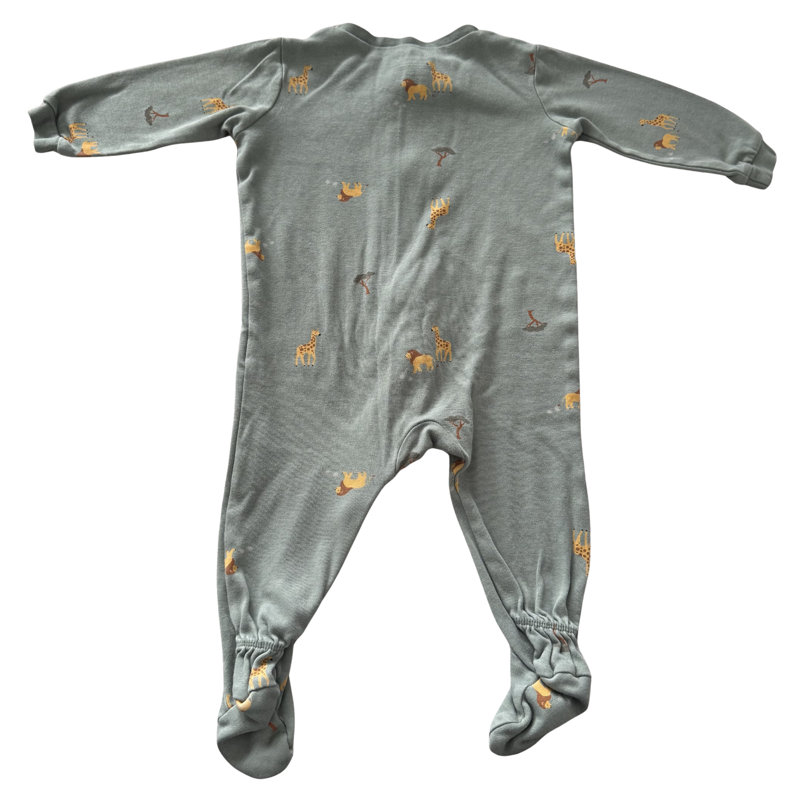 Boys 9 Month Footed Pajamas with Zipper