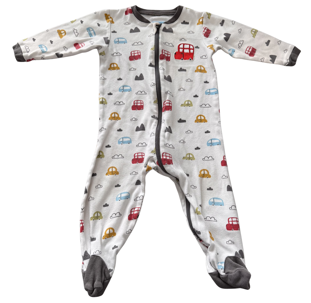 Boys 9 Month Foote Pajamas with Zipper