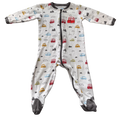 Boys 9 Month Foote Pajamas with Zipper