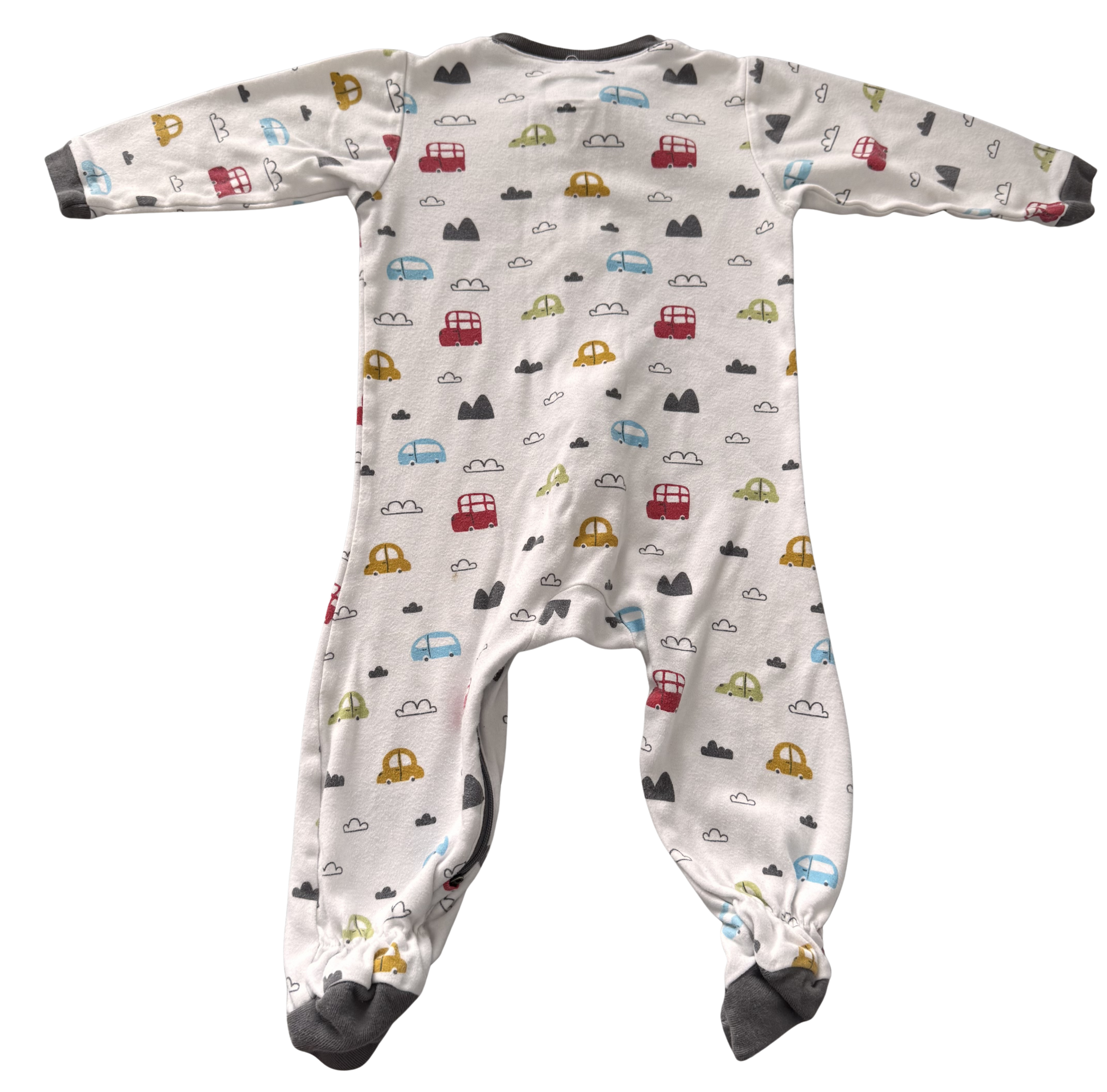 Boys 9 Month Foote Pajamas with Zipper