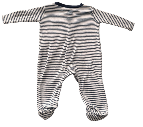Boys 12 Month Oilers Footed Pajamas