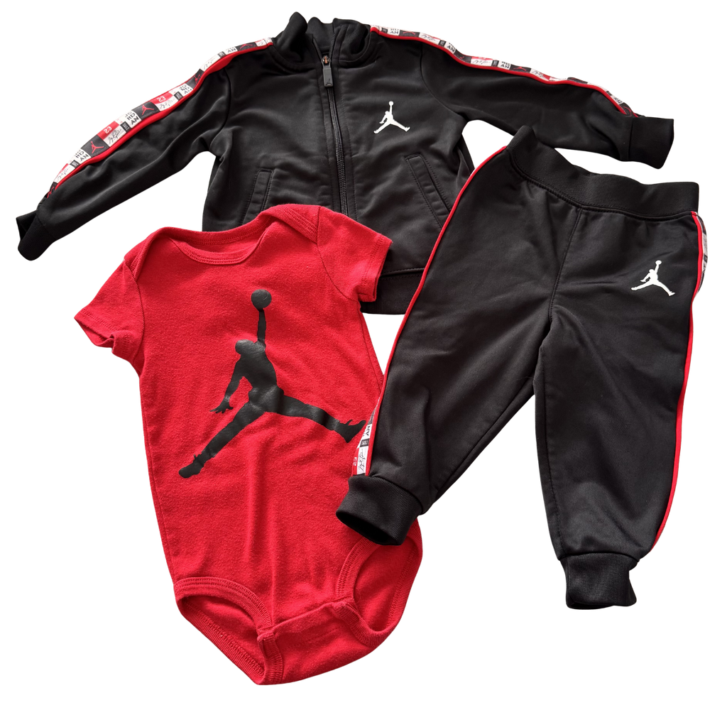 Boys 12 Month Air Jordan 3-Piece Outfit