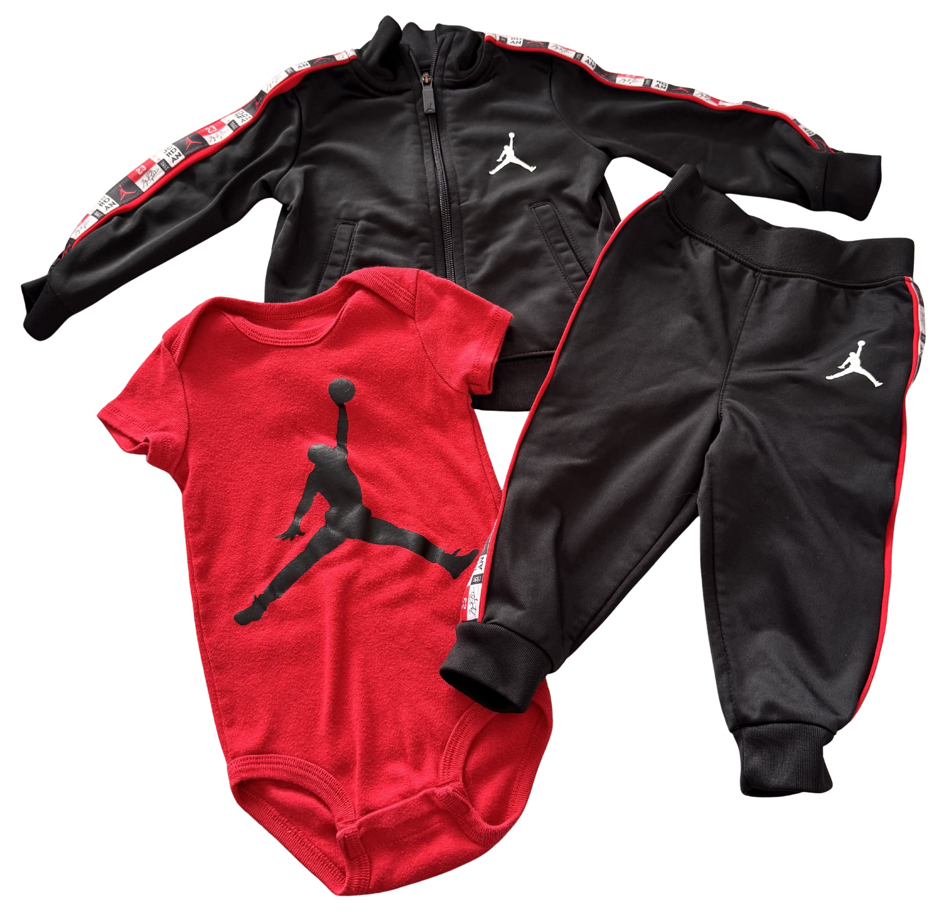 Boys 12 Month Air Jordan 3-Piece Outfit
