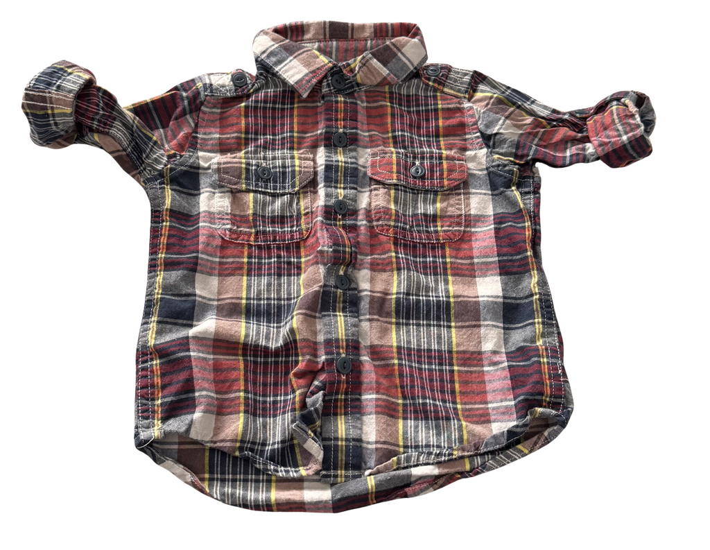 Boys 12-18 Month Long Sleeve Shirt