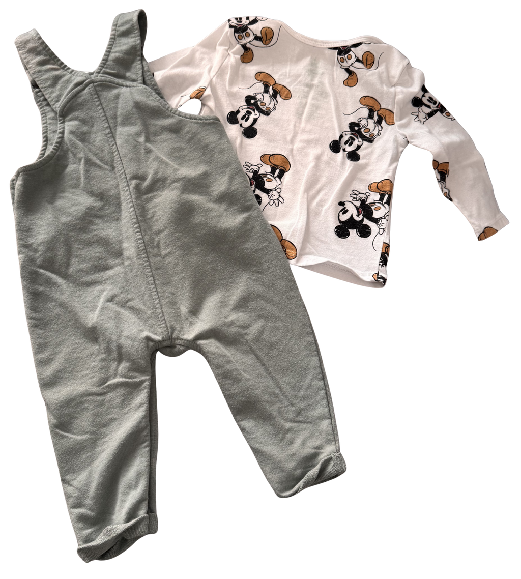 Boys 12-18 Month Mickey Mouse 2-Piece Outfit