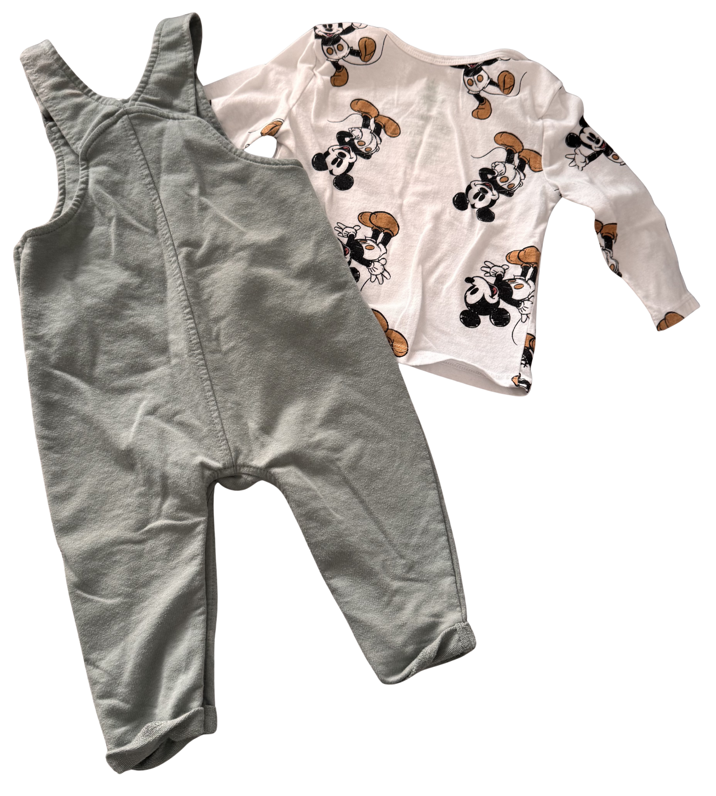 Boys 12-18 Month Mickey Mouse 2-Piece Outfit