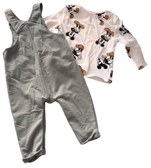 Boys 12-18 Month Mickey Mouse 2-Piece Outfit
