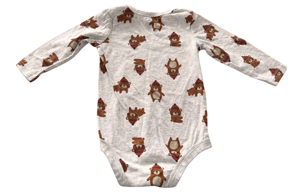 Boys 12-18 Month Long Sleeve Onesie