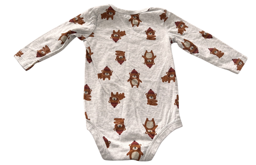 Boys 12-18 Month Long Sleeve Onesie