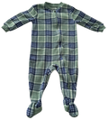 Boys 12-18 Month Footed Pajamas with Zipper