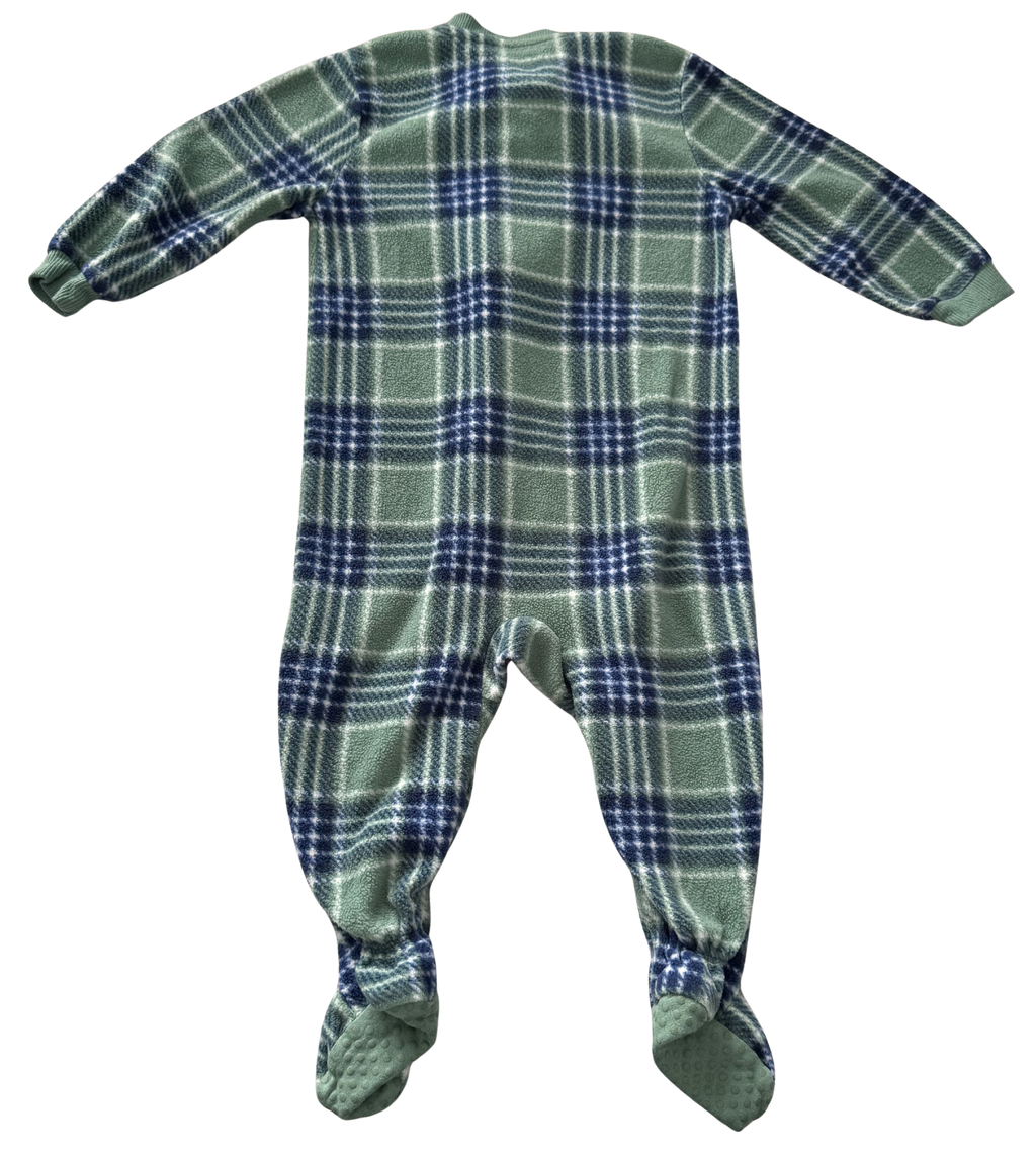 Boys 12-18 Month Footed Pajamas with Zipper