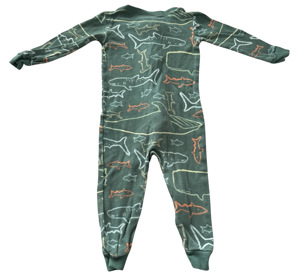 Boys 18 Month Pajamas with Zipper