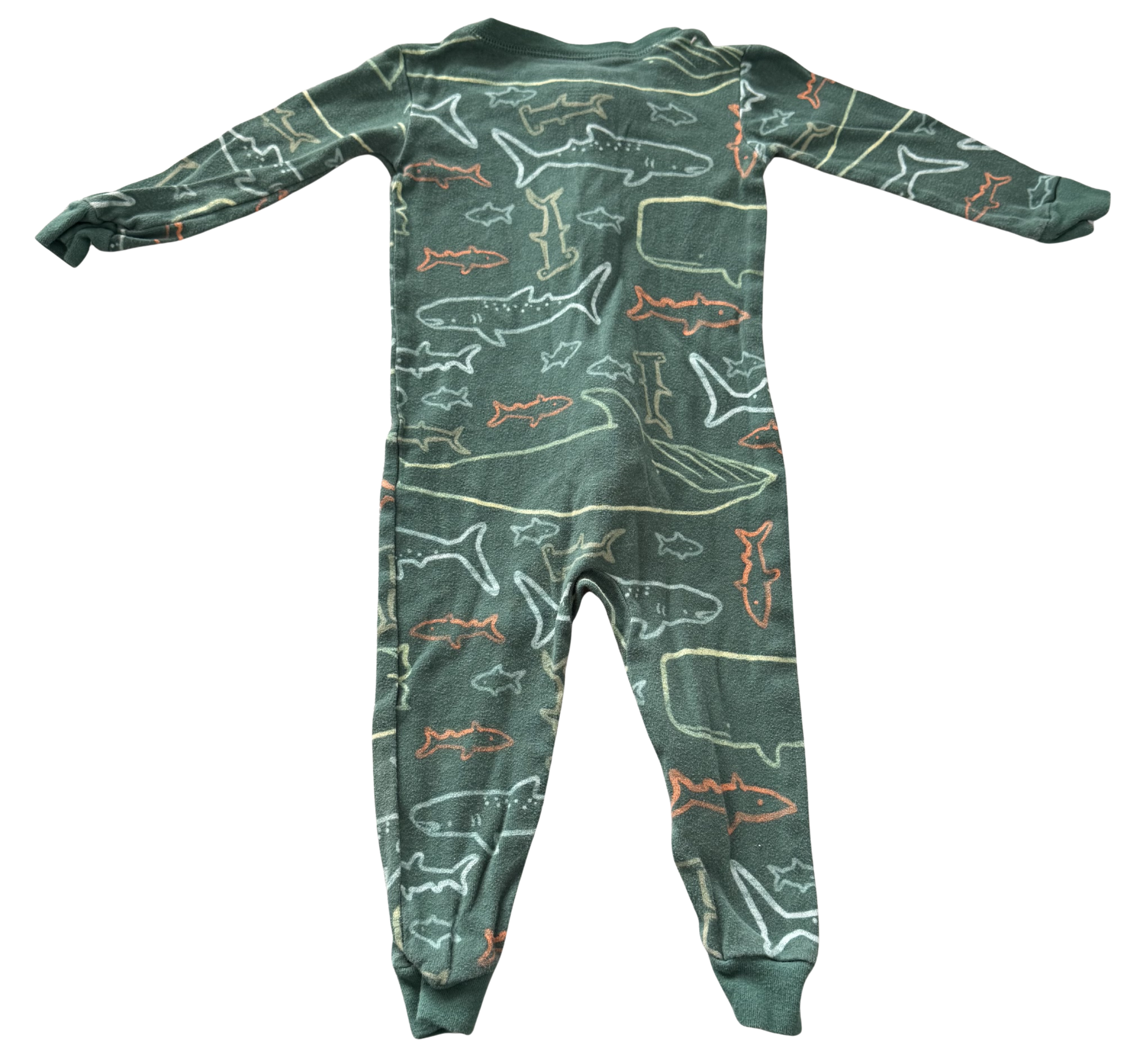 Boys 18 Month Pajamas with Zipper